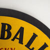Fireball Whiskey Dome Metal Sign (15")